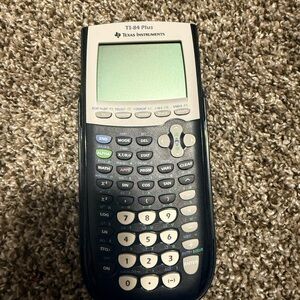Texas‎ Instruments TI-84 Plus in Black and White
